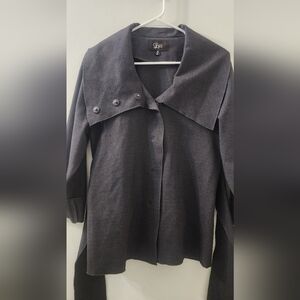 Chic Dark‎ Gray Women's Jacket by Luii, Size Medium.